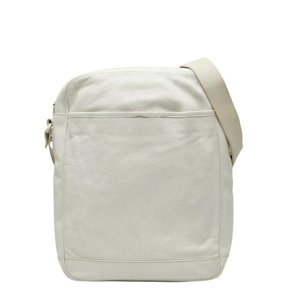 Balenciaga Handbags - Balenciaga Reporter Crossbody Bag White Leather